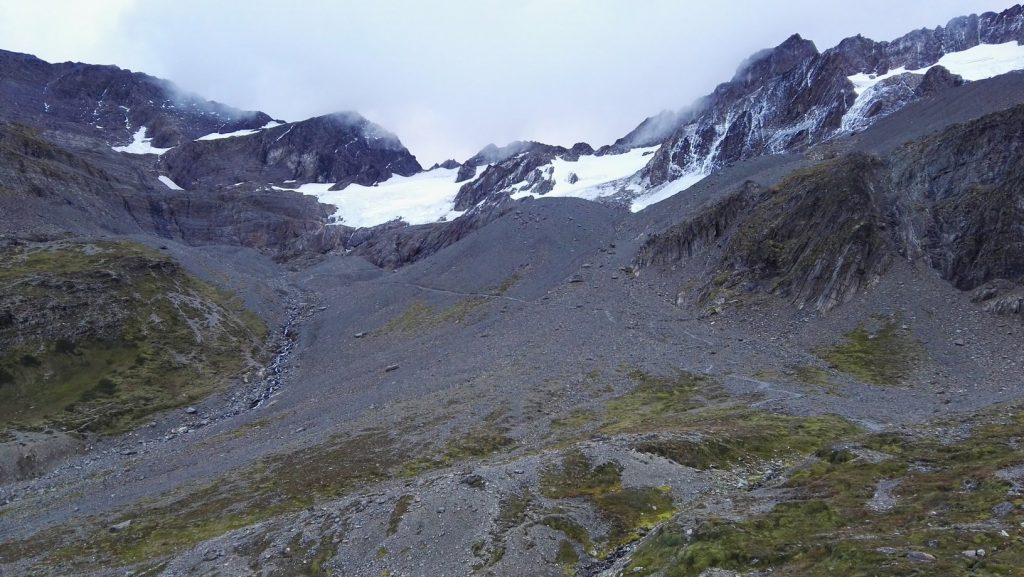 Martial-gleccser, Ushuaia, Argentína