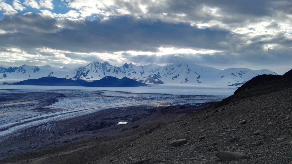 Hófödte hegyek a Déli Patagóniai Jégmezőn, Argentína