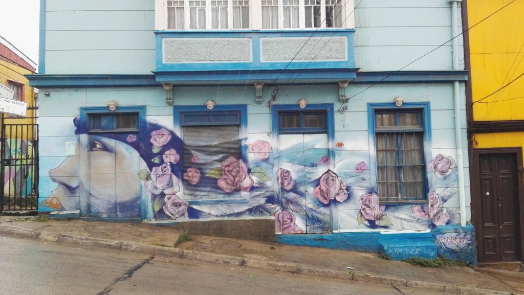 Graffiti Valparaisoban