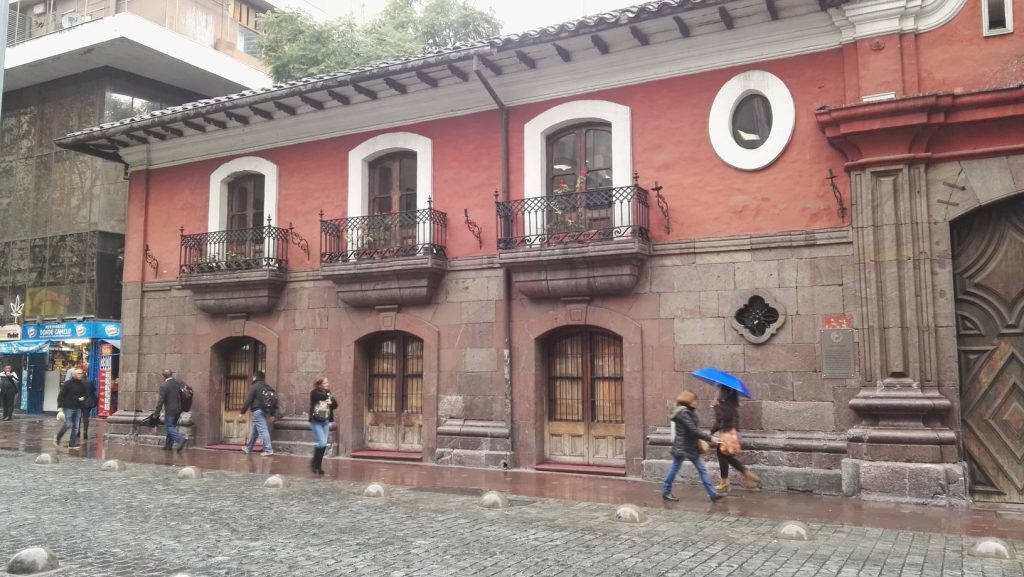 Casa Colorada, az egyetlen gyarmati kori épület Santiagóban