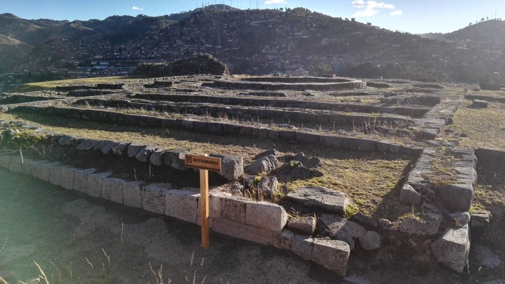 Templom maradványai a Sacsayhuaman erődben