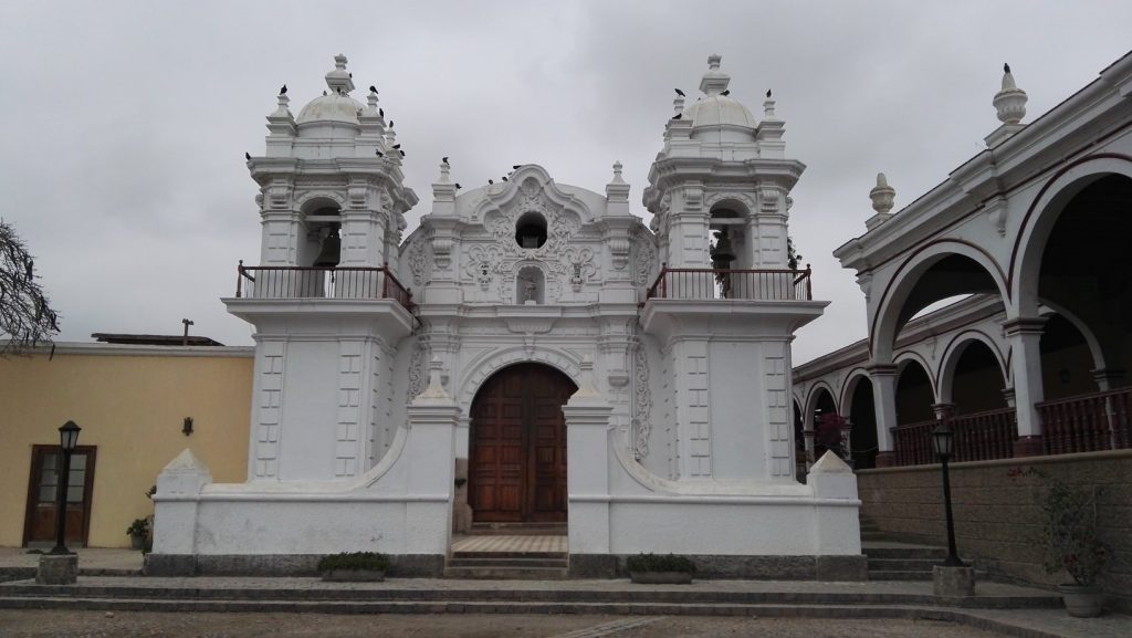 Templom az Hacienda San José farmon