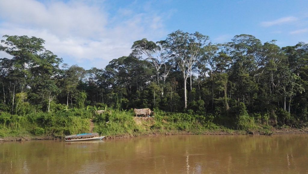 Lakóházak az amazóniai esőerdőben
