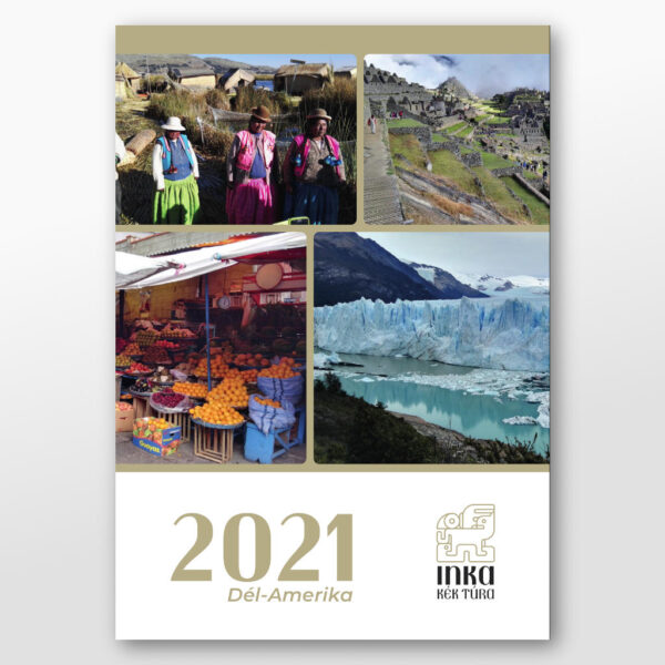 Dél-Amerika falinaptár 2021. borító